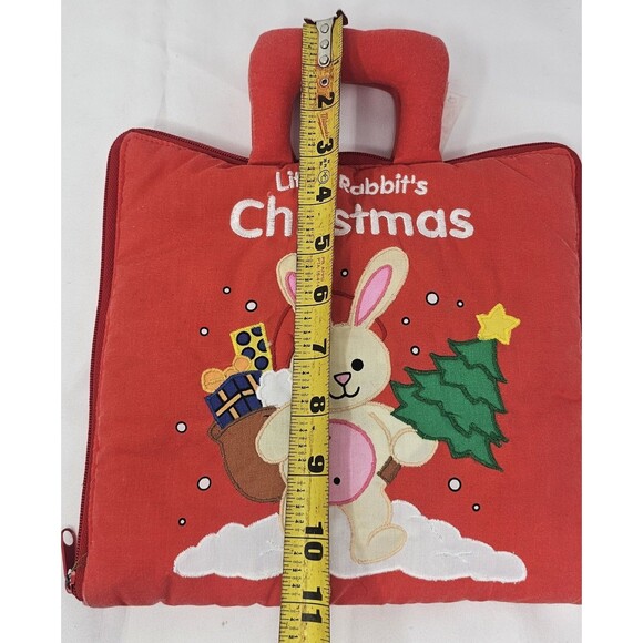 Little Rabbit's Christmas Fabric Interactive Adventure Storybook Sandvik Norway - Picture 10 of 10